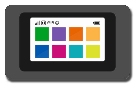 ポケットWi-Fiとは、持ち運びも出来る小型サイズのルーターです